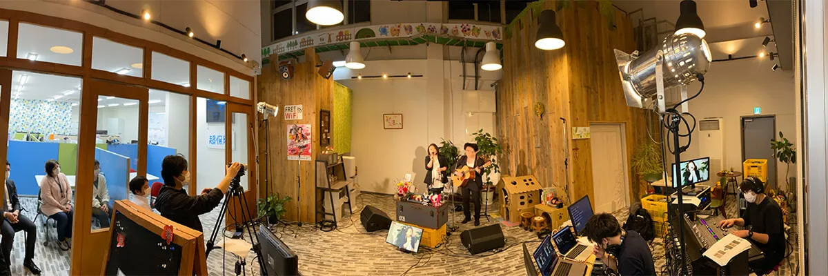 配信品質を支える通信・回線手配